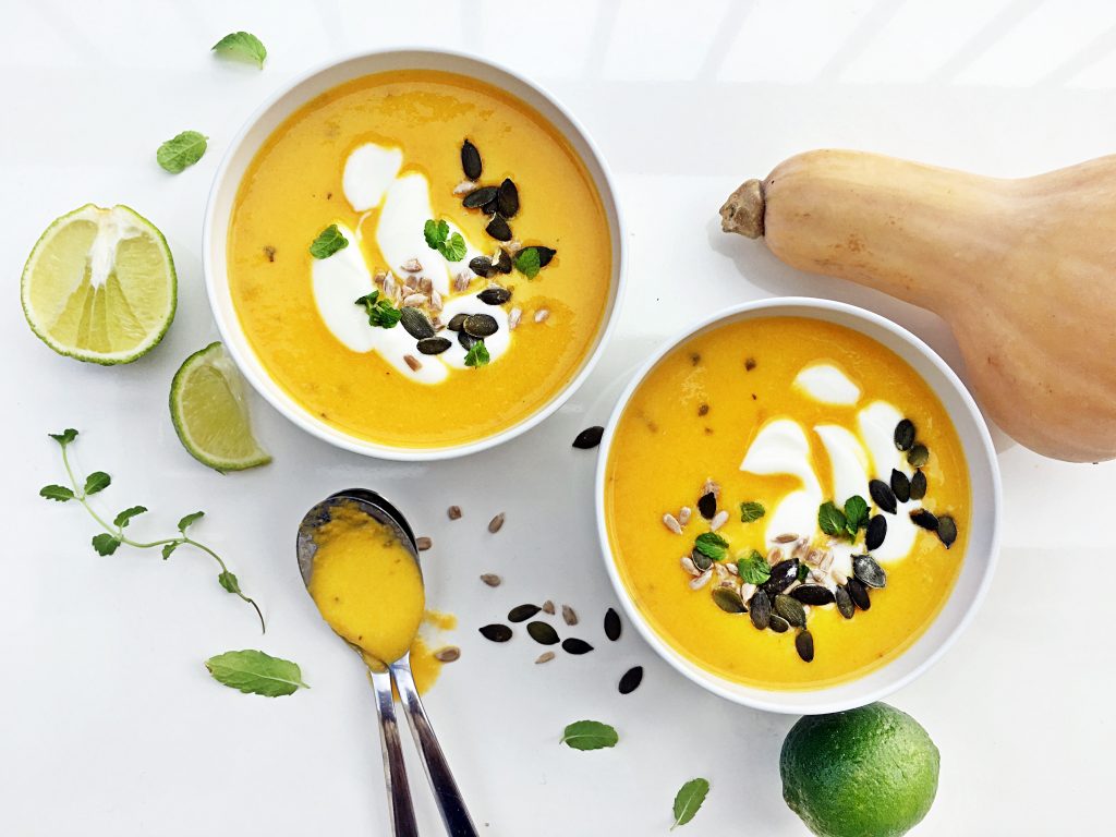 squash curry soup