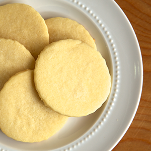 Butter Almond Cookies 2:1